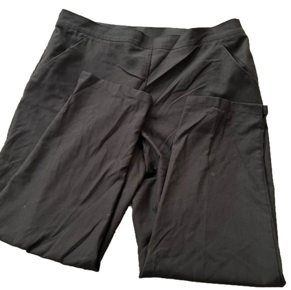 REITMAN’S Lightweight Black Dress Pants, Elastic Waist, Plus Size 18, BNWOT - Picture 1 of 3